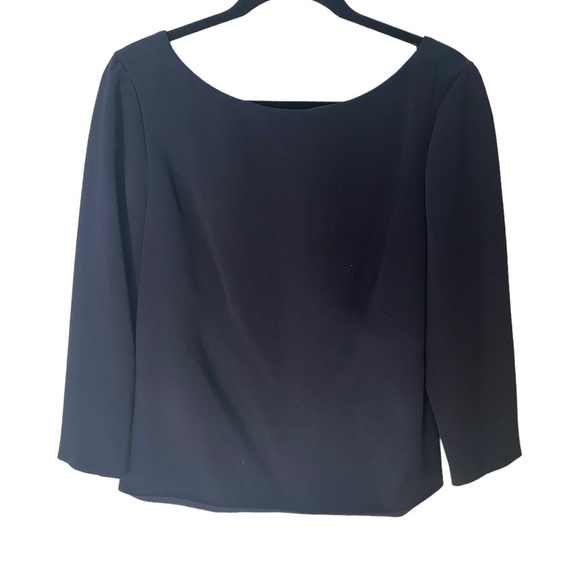 NWT Theia Boatneck Navy Top - Picture 3 of 11